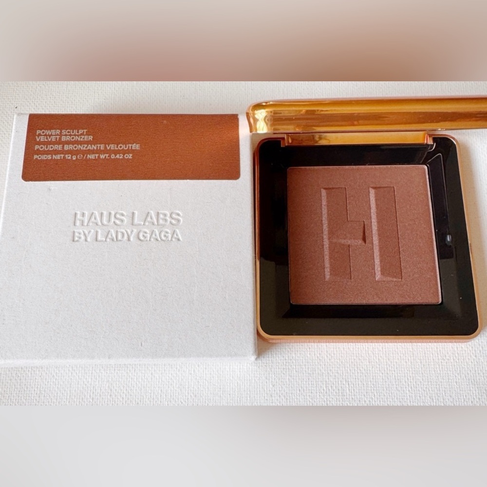 Haus Labs by Lady Gaga Power Sculpt Velvet Bronzer Deep 10 NIB